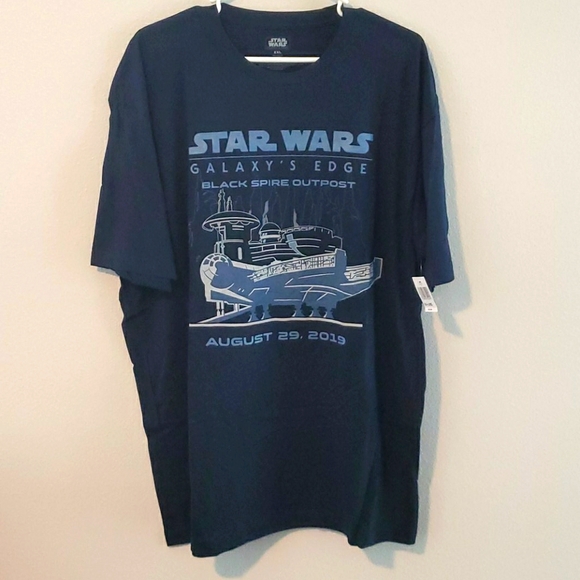STAR WARS GALAXY'S EDGE T- SHIRT. SZ XXL